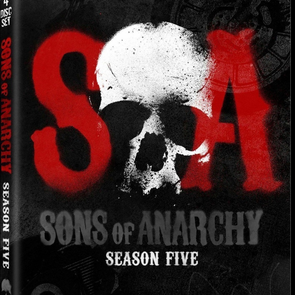 Sons of Anarchy season 5 dvd complete set